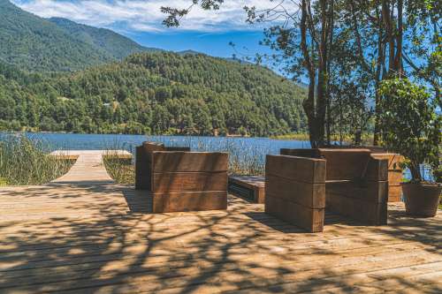 Venta Parcelas con orilla de Laguna en Loteo Reserva Las Taguas — Catripulli, Pucón