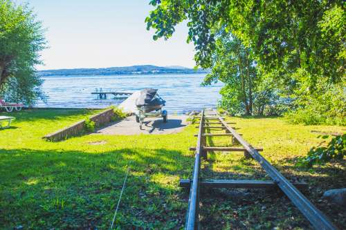 Venta 3,9 hectáreas con orilla de lago Villarrica 6 UF/M2 — Camino Villarrica - Pucón, Villarrica
