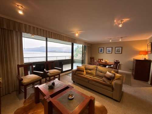 Arriendo Departamento Torre B, en Condominio Puerto Malal, Primera Linea Lago Villarrica ID-1467 — Camino Villarrica - Pucón, Villarrica