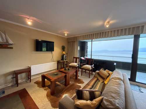 Arriendo Departamento Torre B, en Condominio Puerto Malal, Primera Linea Lago Villarrica ID-1467 — Camino Villarrica - Pucón, Villarrica