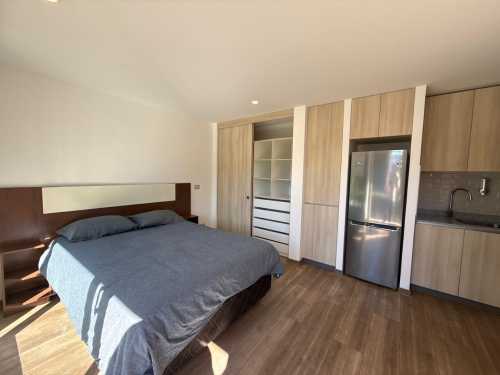 Venta Departamento Estudio Nº 202 en Condominio Espacios Pucón, Torre A — Camino al Volcán, Pucón