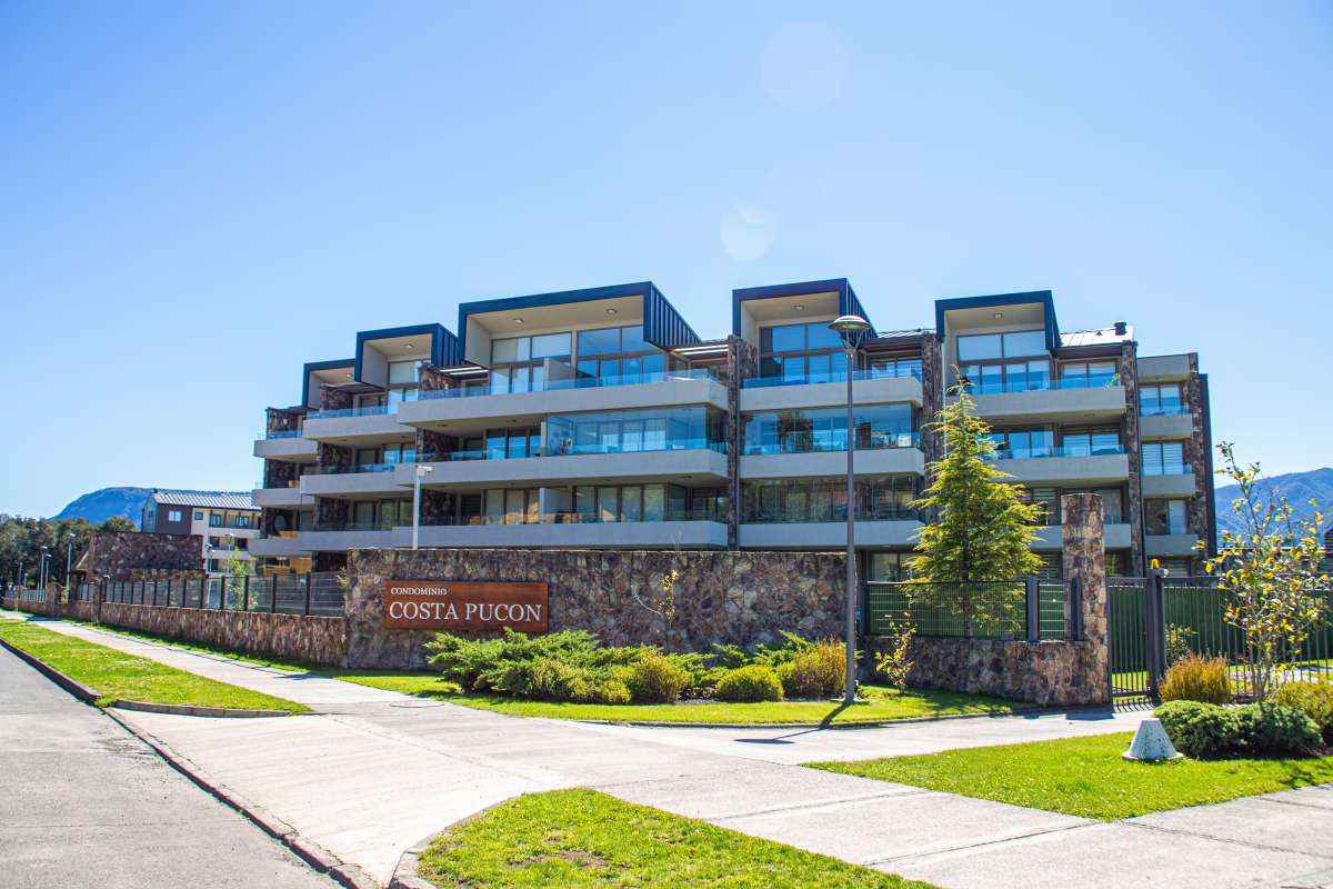 Venta Departamento Nº101 en Condominio Costa Pucón 4, Torre 4 — Centro, Pucón