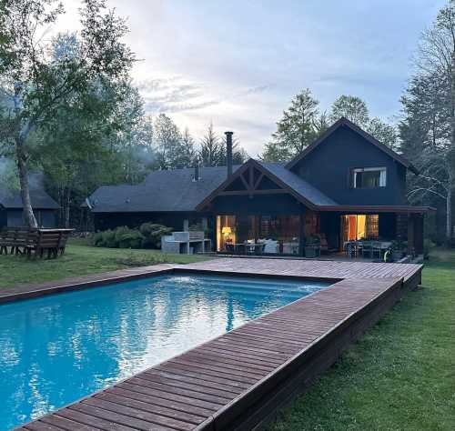 Venta 2 Casas en Parcela de 5000m2 sector Metreñehue, Pucón — Metreñehue, Pucón