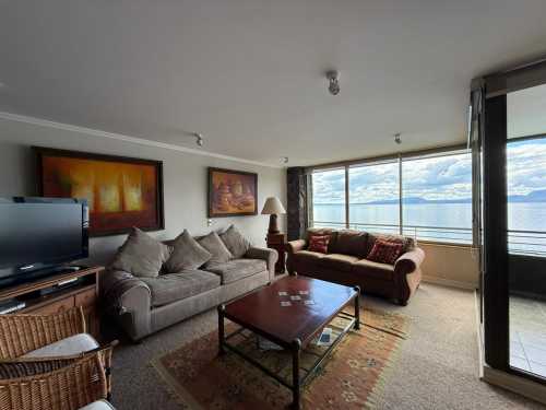 Arriendo Departamento Torre B, en Condominio Puerto Malal, Primera Linea Lago Villarrica ID-2005 — Camino Villarrica - Pucón, Villarrica