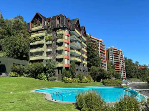 Arriendo Departamento Torre B, en Condominio Puerto Malal, Primera Linea Lago Villarrica ID-2005 — Camino Villarrica - Pucón, Villarrica